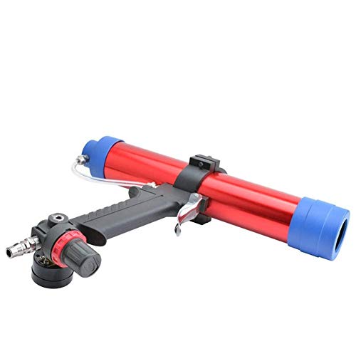 JF-XUAN Pneumatic Riveter Nut Portable Practica Pneumatic 400ML Soft Glue Machine, With Table Adjustable Speed Pneumatic Glass Glue Tool Hand Tools Industrial