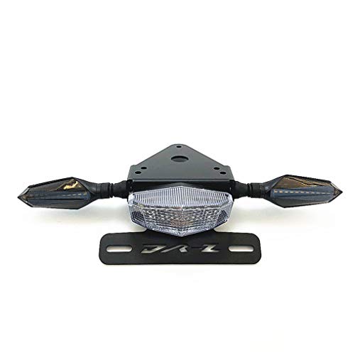 License Holder Bracket LED Brake Tail Lights Turn Singal For SUZUKI DRZ400 S/SM DR-Z 400 DRZ400SM DRZ400S DRZ DRZ400 Motorcycle Tail Tidy Fender Eliminator (Clear) - Thumbnail 3