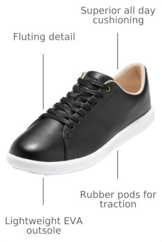 Image of Cole Haan Women's Grand Crosscourt Leather Sneaker