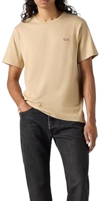 Levi s SS Original Housemark tee Camiseta  Chino  M para Hombre