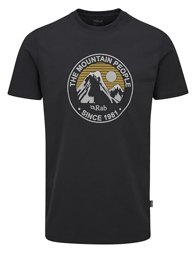Image of Rab Men's Alpine Logo Tee - Beluga - XXL
