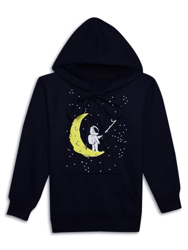 Image of Mack Jonney Printed Hooded Cotton Fleece Tracksuit Co-Ord Set for Kids-MACK38112