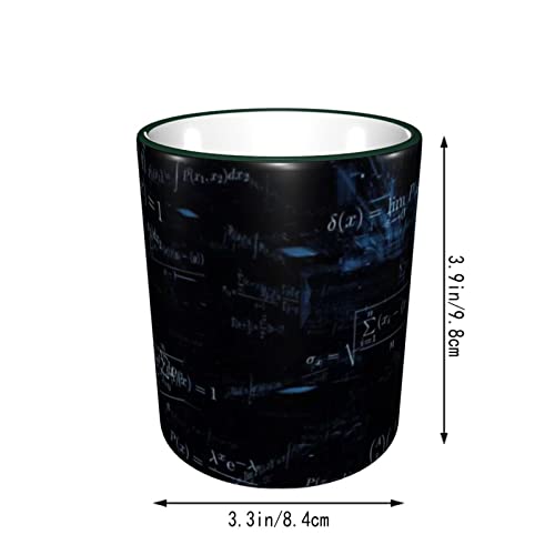 ZHONGHAO Taza, Tazas de café de cerámica de la ecuación matemática, tazas de la manera-11 oz/330 ml - Imagen 4