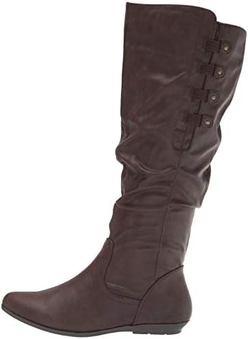 CLIFFS BY WHITE MOUNTAIN Women's Francie Tall Shaft Boot, Brown/Distressed, 8.5 M | Image 7