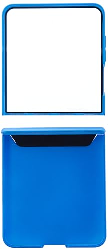 Image of Kapa Ultra Thin Back Cover for Galaxy Z Flip7 / Z Flip 7 | with [Magnetic Hinge Protection] and Inbuilt Glass Window Protection (Blue)