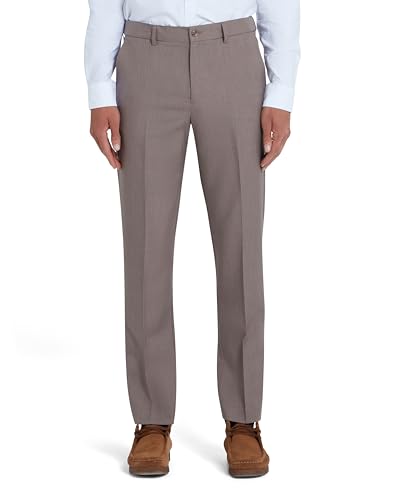 Farah Classic Roachman Pantaloni, Marrone (Tortora Scuro), 32W x 33L Uomo