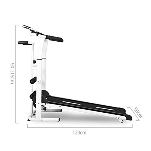 Image of Treadmills Pink Treadmill Foldable Manual Running Training Sports Multifunctional Mute Fitness Equipment 3 in 1 Twisting Waist Machine