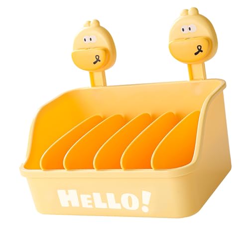 Montesy Wall-Mounted Multifunctional Condiment Storage Rack Bathroom Organiser Space Saving Seasoning Bottle Shelf