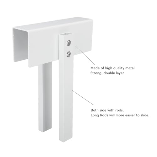 Metal Bifold Door Lock, 1 1/8in, 1 3/8in Thick Bifold Door Child Safety Lock, Keep Children and Pets Away from Danger - Image 3