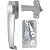 Wright Products V333 TIE-DOWN PUSH BUTTON Handle, ALUMINUM