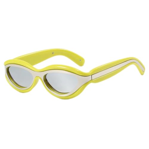Lunettes de soleil ovales pour hommes et femmes idéal pour les festivals