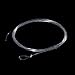 Piscifun Fly Fishing Leader with Pre-Tied Loop, Tapered Fly Line Leader, Nylon, Clear, 9ft, 6 Pack, 4X