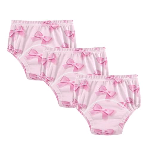 Coikll Bow Tie Toddler Training Underwear Waterproof Baby Pee Pants -2T