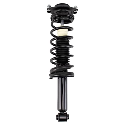 Image of TRQ Rear Shock & Spring Assembly Set Compatible with 2016-2017 Subaru Crosstrek