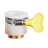 airsoft adaptateur coleman Installation facile : la poignée jaune permet un serrage sans outil à la main, simplifiant le processus d'installation tout en endommageant votre robinet.