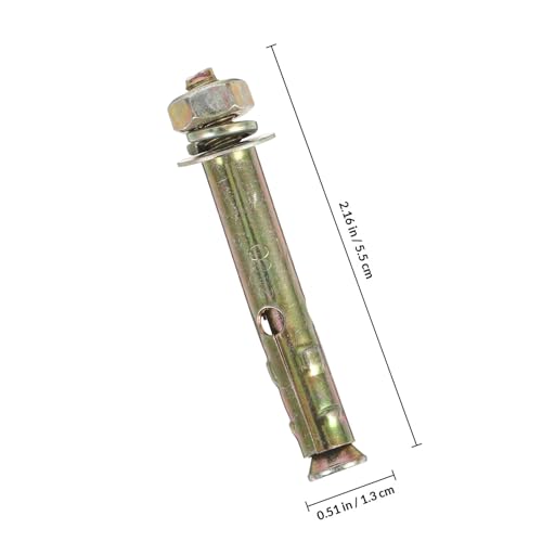 Ipetboom Pernos de Expansión M6x60 mm de Acero 20 pcs miniatura 2