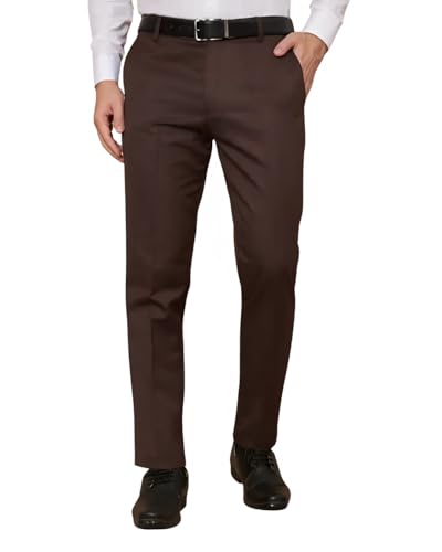 Image of Men's Slim Fit Formal Trouser for Regular Fit