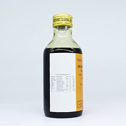 Dhurdhurapatradi Kera Tailam-200ML, (Pack Of 1), Of Arya Vaidya Sala Kottakkal and get Golden Oldie Herbs®, Sukanthi Pills-1gm