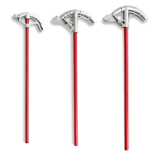 Otoolling 3 Set Aluminum Conduit Pipe Bender for 1/2 & 3/4 & 1 Emt Pipe Imc Tube Rmc Tube & Rigid Bending Tool with Foot Pedal & Degree Marks Manual Hand Metal Bender