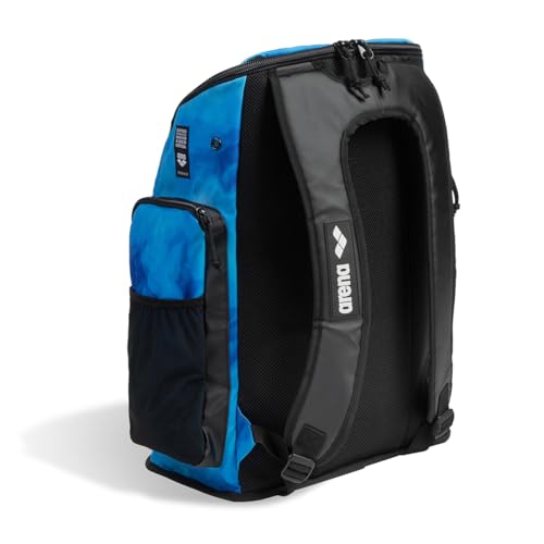 Image of ARENA Spiky III Backpack 45 Swimming Athlete Sports Gym Rucksack Large Training Gear Equipment Swim Bag for Men and Women, 45 Liters, Blue /Multi