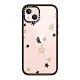 CASETiFY インパクトケース iPhone 13 - New Year Winter Christmas Xmas Valentine Glam Fashion Girl - クリア ブラック