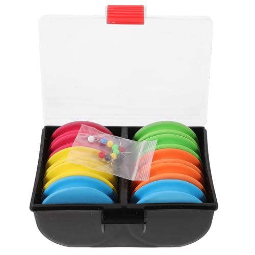Bobinas grandes para hilo de pesca caja portatil Eva multicolor herramientas organizador lineas