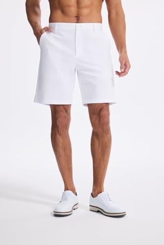 What are Bermuda shorts? 4 SNOWTEN Men's Classic Fit 9 Inch Golf Shorts Lightweight Quick-Dry Stretch Fabric with 4 Pockets for Hiking Casual Work White 38