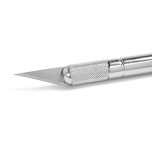 Image of X-ACTO #2 Knife with Safety Cap, Sharp, Durable, Precision Knife, 1 Count - for Medium Cutting and Trimming (Pack of 2)