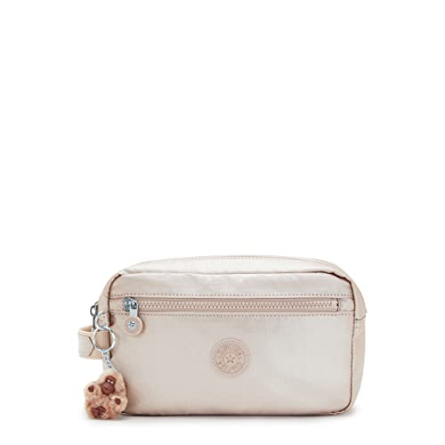 Sac de voyage amalfi kipling quartz metallise pour femme