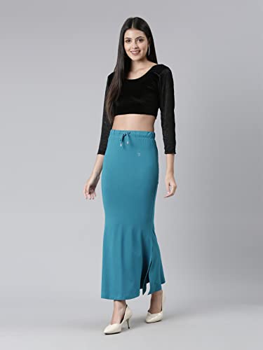 Image of TWIN BIRDS Saree Shapewear for Women | Super Soft Viscose Elastane Saree Petticoat Skirt | Stretchable & Comfortable SareeShaper