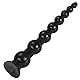 BDSMYEE Analkugeln extrem lang,45 CM Analplug Buttplug Analdildo Analspielzeuge Fisting Sexspielzeug Analdehner Anal Expander erotisches Sex Spielzeug für Paare Frauen Männer extrem Sex (Schwarz)