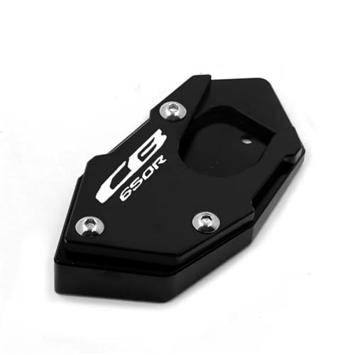 CBR650R CB CBR 650R CB650R CBR650 R 2019-2020 �I�[�g�o�C�L�b�N�X�^���h�t�b�g�T�C�h�X�^���h�g�剄���v���[�g�p�b�h(Black 1)