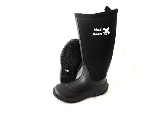 PS Pferdeartikel Mud Boot - Neopren Stiefel, Gummistiefel, kniehoch Größe 39 EU Cover