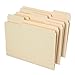 Office Depot File Folders, 1/3 Cut, Letter Size, 30% Recycled, Manila, Pack of 100, 810838