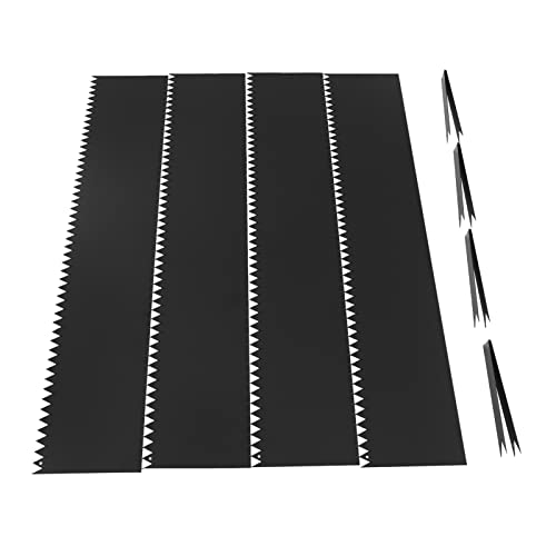 4PCS Steel Landscape Edging, 40"x8" Steel Heavy Duty Metal Garden