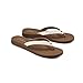 Cobian Women's Sandal Fiesta Skinny Bounce Flip Flop, Tan, 8