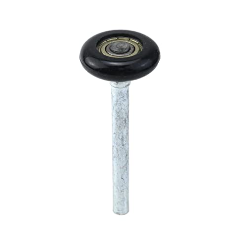 Farboat 1.8-Inch Black Nylon Roller Guide Wheel With 4.3-Inch Length Rod For Automatic Garage Electric Flap Door #TOP1