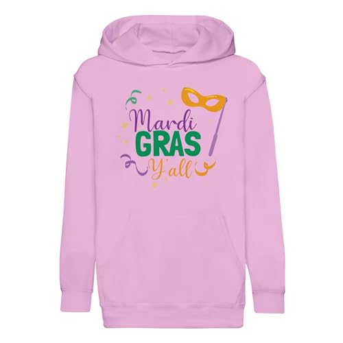 Mardi Gras Y'all sweat enfant pour un déguisement de Carnaval haut en couleur