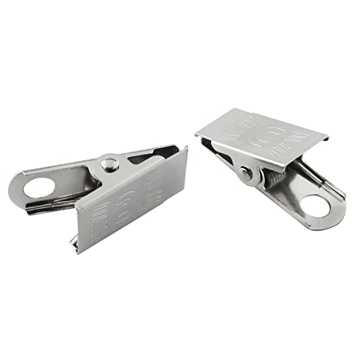 Id Badge Holder Zzlzx 30Pcs Alligator Style Metal Id Clip Findings,Premium Name Tag/Id Badge Holder Spring Clip For Id Badges, Eyeglass Retainers, Bulldog Clasp Clips #TOP1