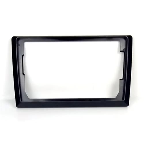 Mascherina Per Autoradio 2 Fasce Din 9 Pollici Da 10 A 7 Car Center Console Radio Frame Per Lettore Multimediale Universale DVD Facia Per Cruscotto