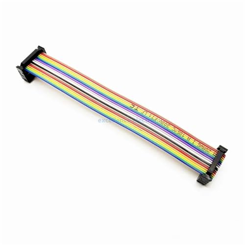 Cable plano ISP de 14 pines y 20 cm que organiza tus conexiones de datos sin enredos