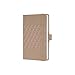 SIGEL J0200 Agenda semanal Jolie 2020, tapa dura, 9,5 x 15 cm, beige oscuro