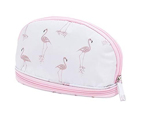 JooNeng kleine Make-up-Tasche für Frauen und Mädchen, Reise-Kosmetiktasche für Handtasche, doppelschichtig, Make-up-Clutch, Reise-Kulturbeutel Cover