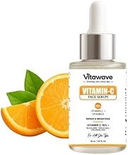 VITAWAVES15% Vitamin C Serum with Hyaluronic Acid & Tri-Collagen Vita C+E | Water-Based Serum for Skin Brightening | Suitable for All Skin | For Men and Women (30 ml)