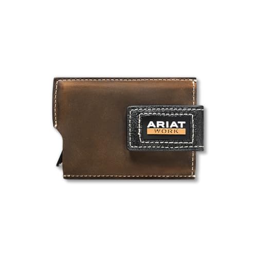 ARIAT Men's Work Utility Magnetic Clip Wallet