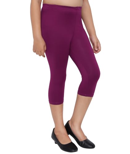 Image of Robinbosky Premium Girls Capri Leggings for All Age Group | Multiple Colors