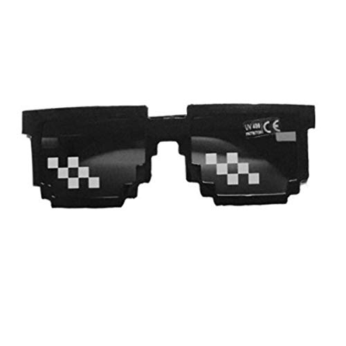 Greatangle Creative Mosaic Pixel Glasses Gafas de sol Gafas de sol de...