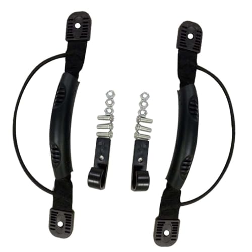 BESPORTBLE 2 Juegos Asas de Transporte para Kayak y con Fijación y Tornillos Kit de Resistente para Barcos Inflables y Rafting Accesorio Exterior Duradero para Facilitar el Transporte