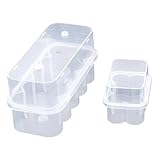 16-Slot Peptide Vials & Insulin Vial Storage Holder Set for Fridge, 10ml Peptide Vial Protector Case & 3ml Insulin Bottle Organizer Box Sugar-Conscious People Care Storage Solution for Family