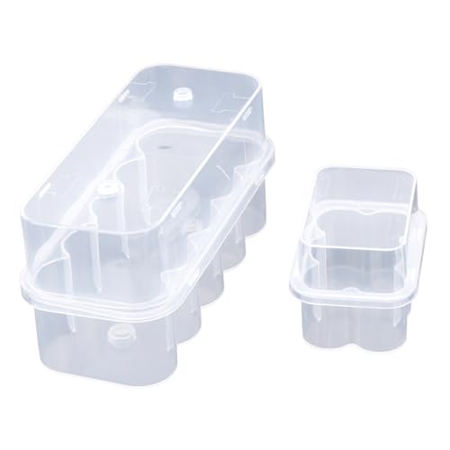16-Slot Peptide Vials & Insulin Vial Storage Holder Set for Fridge, 10ml Peptide Vial Protector Case & 3ml Insulin Bottle Organizer Box Sugar-Conscious People Care Storage Solution for Family